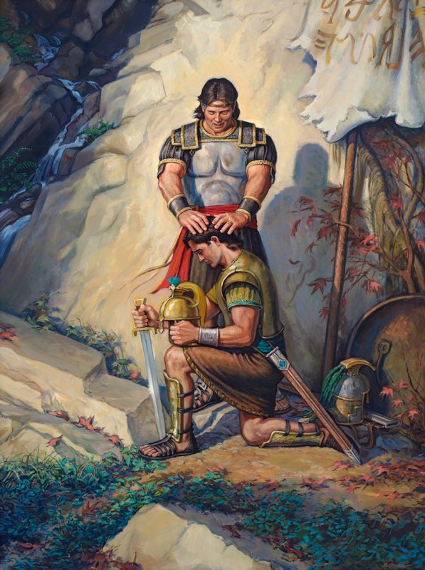 Moroni and Moronihah Book of Mormon Art Catalog