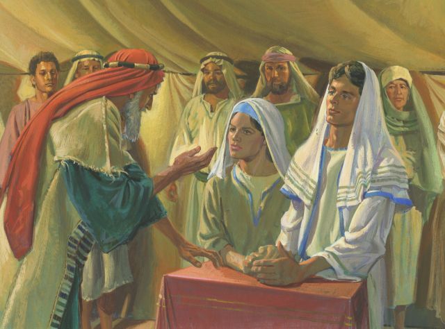 [Nephi and His Wife] - Book of Mormon Art Catalog