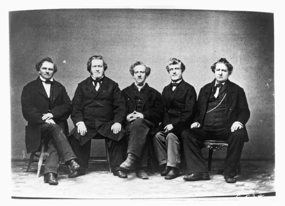 [Brigham Young and his brothers] - Book of Mormon Art Catalog